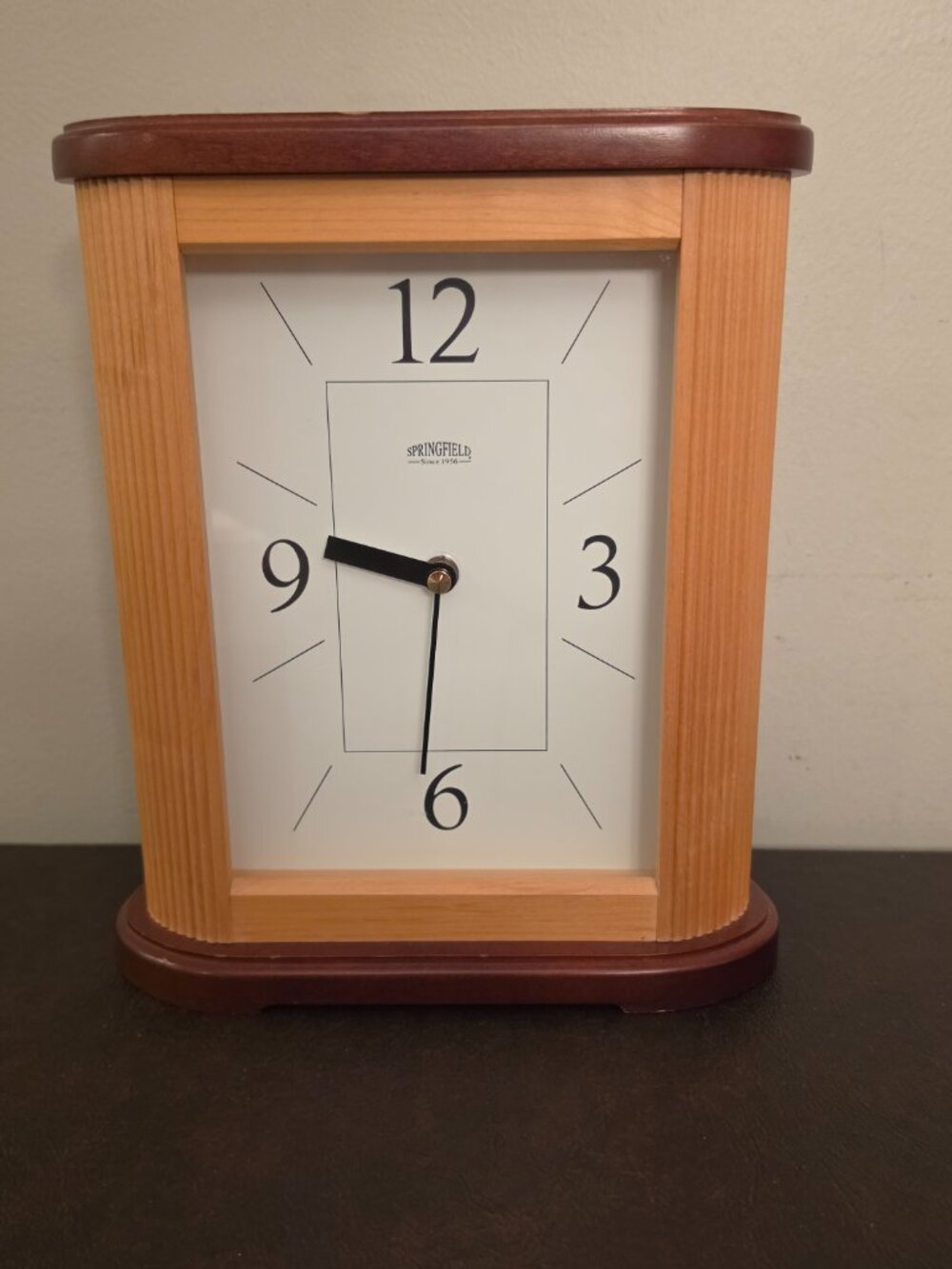 Preowned - Vintage Springfield Mantle Clock (Model 90942)